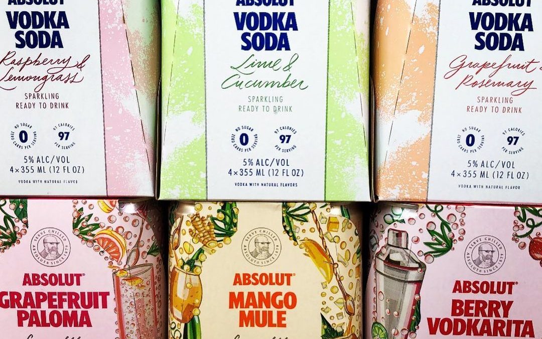 @absolutvodka premixed canned cocktails are now available at our Perkins Rd loca…