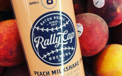@rallycapbrewing Peach Milkshake IPA is now available at our Perkins Rd location…