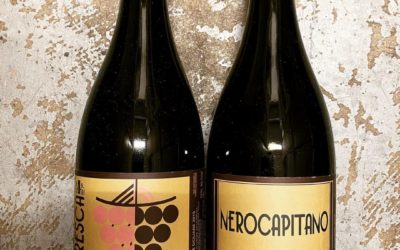 Just in from Sicily! Two new arrivals from @lamorescavini; Nerocapitano 100% Fra…