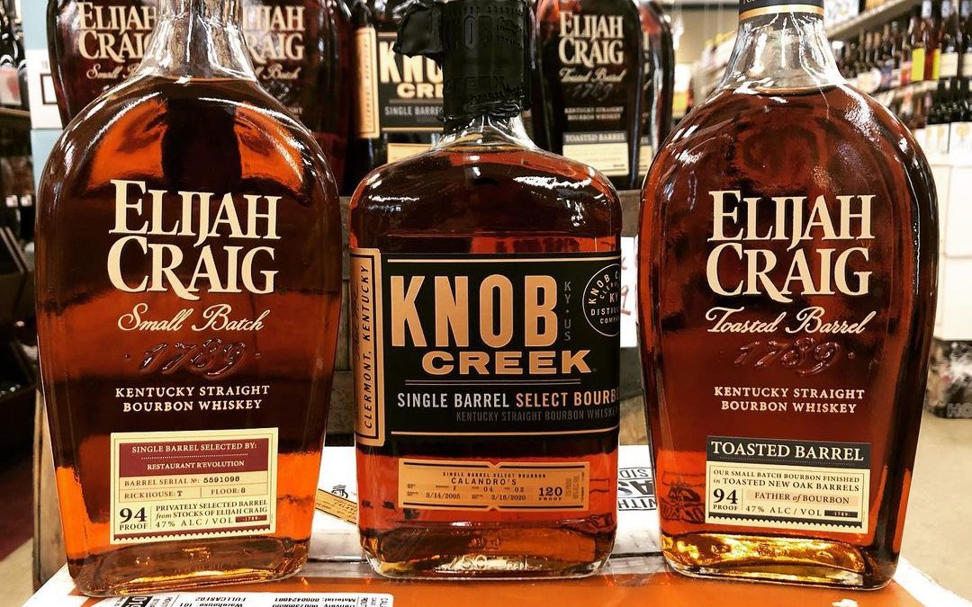 JUST IN!!! Two fresh single barrels, first is a 15 year @knobcreek picked by us …