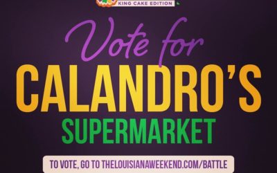 What?!? Calandro’s needs your help – we’re behind in the @louisianaweekend #batt…