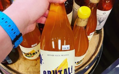 A few bottles of #motherrock Brutal in stock at Perkins! 
.
.
.
#wine #naturalwi…