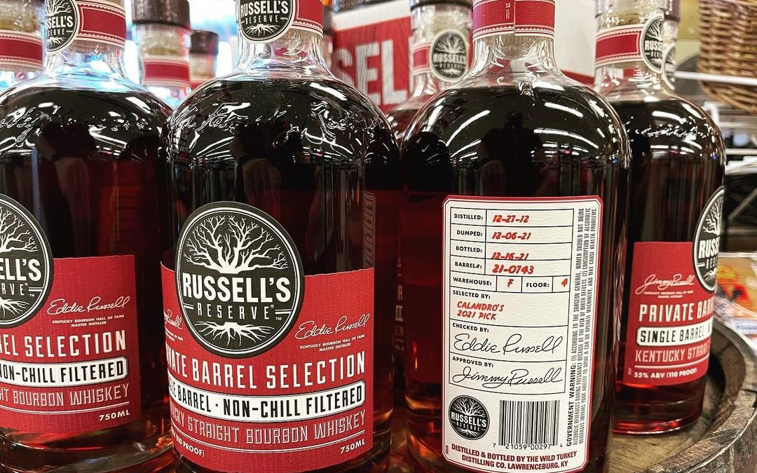 NEW BARREL ALERT  

Our newest single barrel selection has of @russellsreserveb…