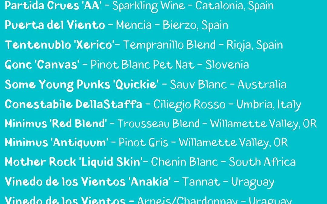 TONS of delicious new wines available at our Perkins Rd location! We have the op…